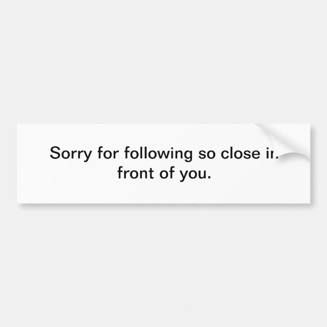 Adesivo Para Carro Autocolante no vidro traseiro engraçado (Frente)