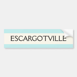 ADESIVO PARA CARRO AUTOCOLANTE NO VIDRO TRASEIRO - ESCARGOTVILLE