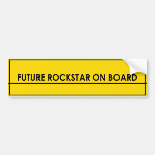 Adesivo Para Carro Autocolante no vidro traseiro futuro de Rockstar