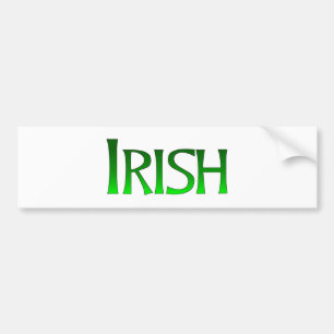 Adesivo Para Carro Autocolante no vidro traseiro irlandês, para a