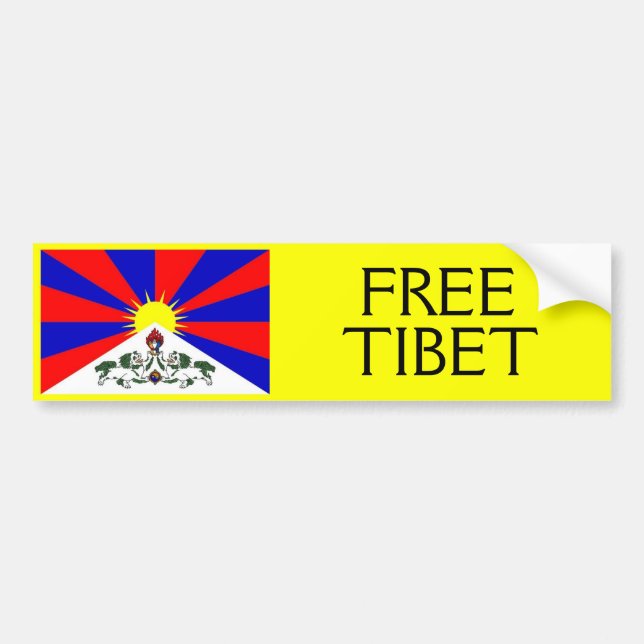 Adesivo Para Carro Autocolante no vidro traseiro LIVRE 2 de TIBET (Frente)