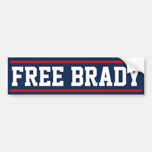 Adesivo Para Carro Autocolante no vidro traseiro livre de Brady (Frente)