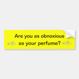 Adesivo Para Carro Autocolante no vidro traseiro obnóxio do perfume