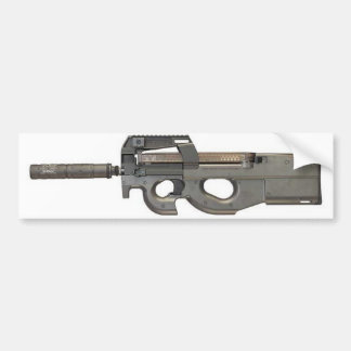 Adesivo Para Carro Autocolante no vidro traseiro - P90 w/Silencer