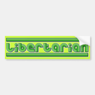 Adesivo Para Carro Autocolante no vidro traseiro retro do libertário