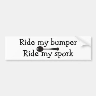 Adesivo Para Carro Autocolante no vidro traseiro Spork