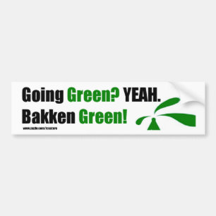 Adesivo Para Carro Autocolante no vidro traseiro verde de Bakken com