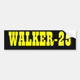 Adesivo Para Carro Autocolante no vidro traseiro WALKER-25