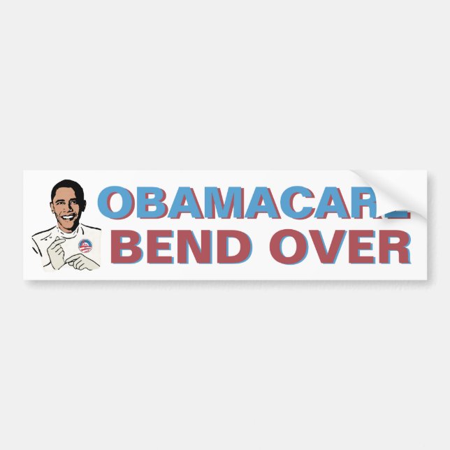 Adesivo Para Carro Autocolante Obamacare (Frente)