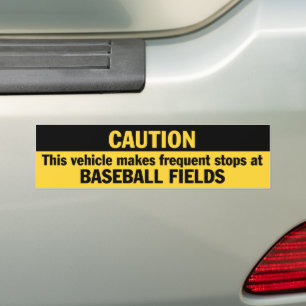 Adesivo Para Carro Autocolante para-choques frequentes (Baseball)