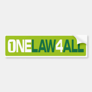 Adesivo Para Carro autocolantes no vidro traseiro 1LAW4ALL