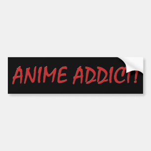 Adesivo Para Carro Autocolantes no vidro traseiro do viciado do Anime