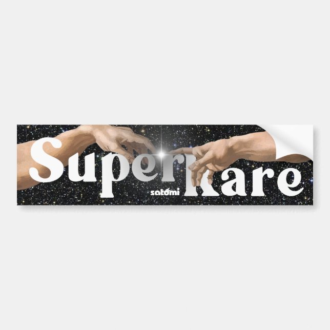 Adesivo Para Carro autoesporte satomi "Super Rare v2" Slap Sticker (Frente)