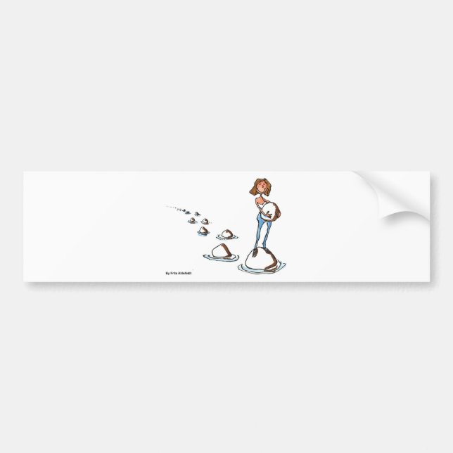 Adesivo Para Carro Avançar (Frente)