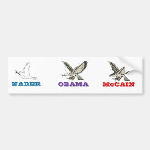 Adesivo Para Carro Aviary Bumpersticker da campanha