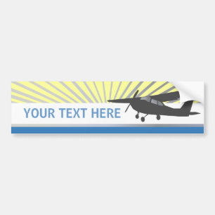 Adesivo Para Carro Aviões altos da asa - texto feito sob encomenda