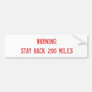 Adesivo Para Carro Aviso