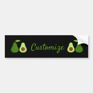 Adesivo Para Carro Avocado Lover Design Thunder_Cove