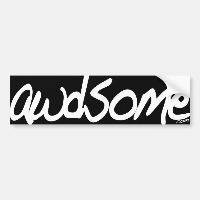 Adesivo Para Carro awdsome (Frente)