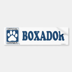 Adesivo Para Carro Azul de Boxador