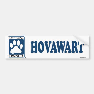 Adesivo Para Carro Azul de Hovawart