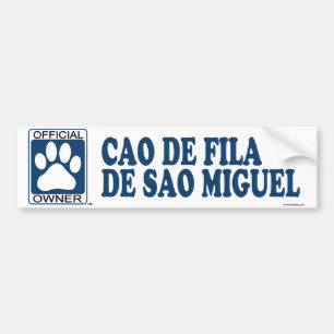 Adesivo Para Carro Azul de Miguel do Sao de Cao De Filamento De