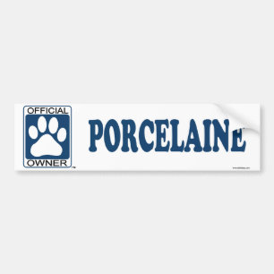 Adesivo Para Carro Azul de Porcelaine
