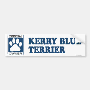Adesivo Para Carro Azul de Terrier de azul de Kerry
