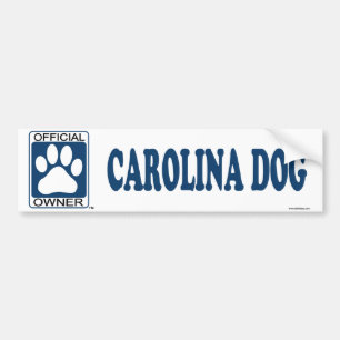 Adesivo Para Carro Azul do cão de Carolina