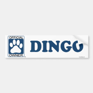 Adesivo Para Carro Azul do Dingo