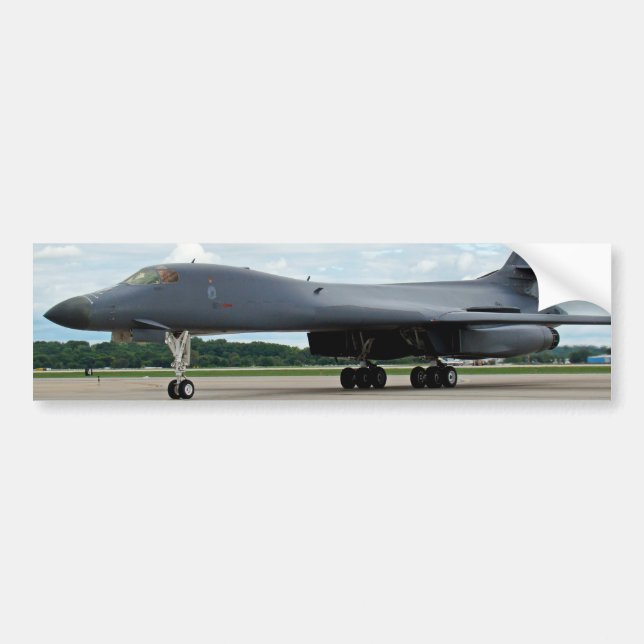 Adesivo Para Carro B-1B Lancer Bomber em Terra (Frente)