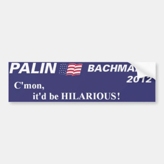 Adesivo Para Carro bachmann 2012 do palin