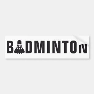Adesivo Para Carro badminton