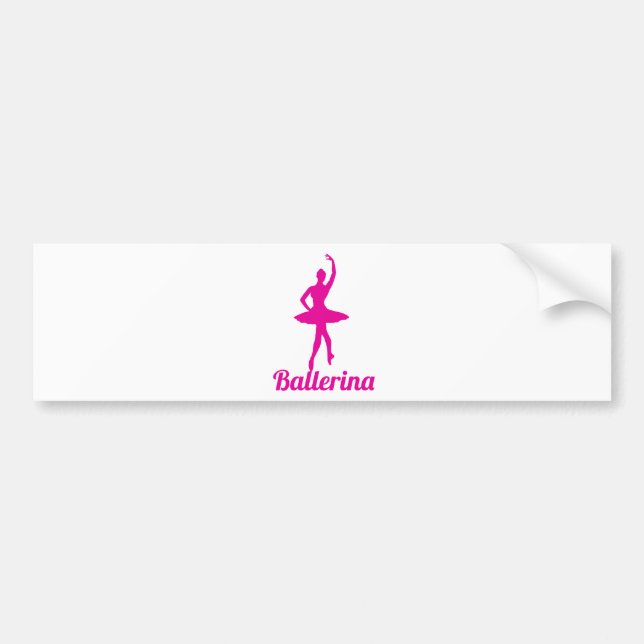 Adesivo Para Carro Bailarina (Frente)