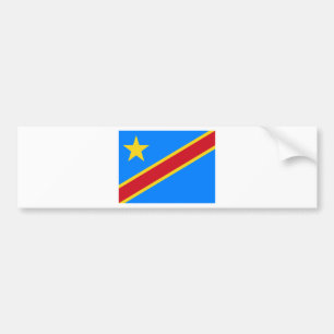 Adesivo Para Carro Baixo custo! Bandeira de Congo
