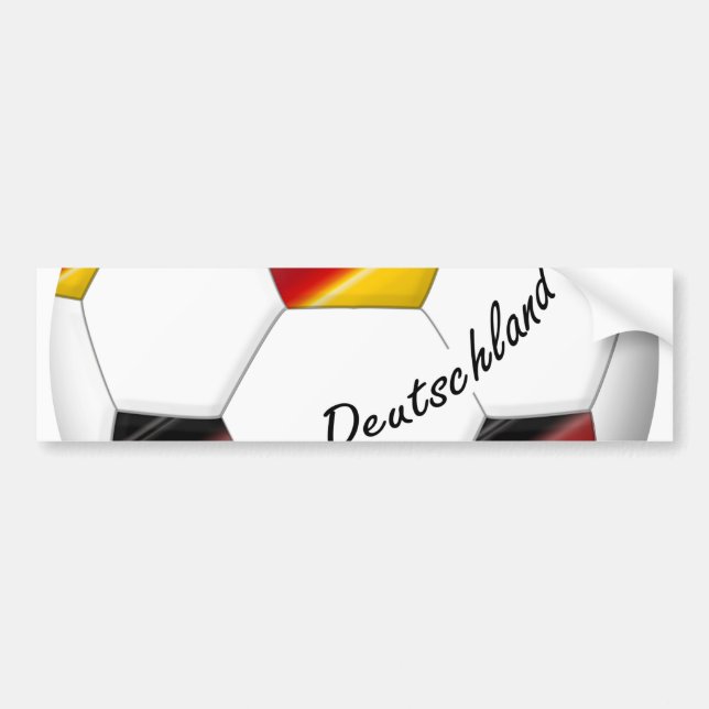 Adesivo Para Carro Balón de FÚTBOL ALEMANIA equipo nacional 2014 (Frente)
