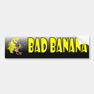 Adesivo Para Carro banana má