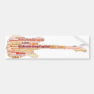 Adesivo Para Carro Bancos de areia do músculo, Alabama