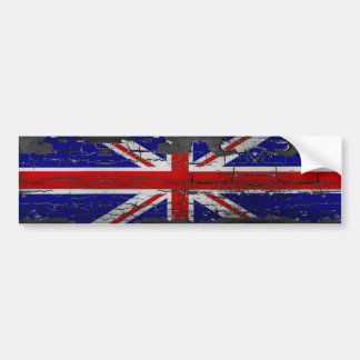 Adesivo Para Carro Bandeira afligida de Union Jack