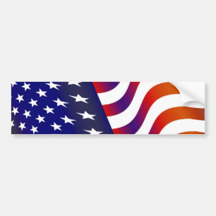 Adesivo Para Carro Bandeira Americana