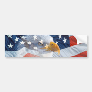 Adesivo Para Carro Bandeira americana da águia americana patriótica