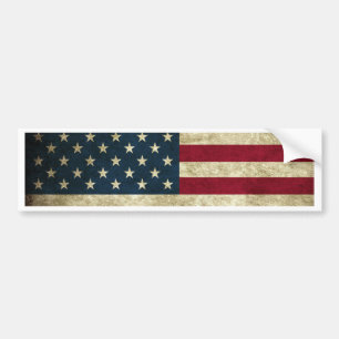 Adesivo Para Carro Bandeira americana dos EUA do vintage
