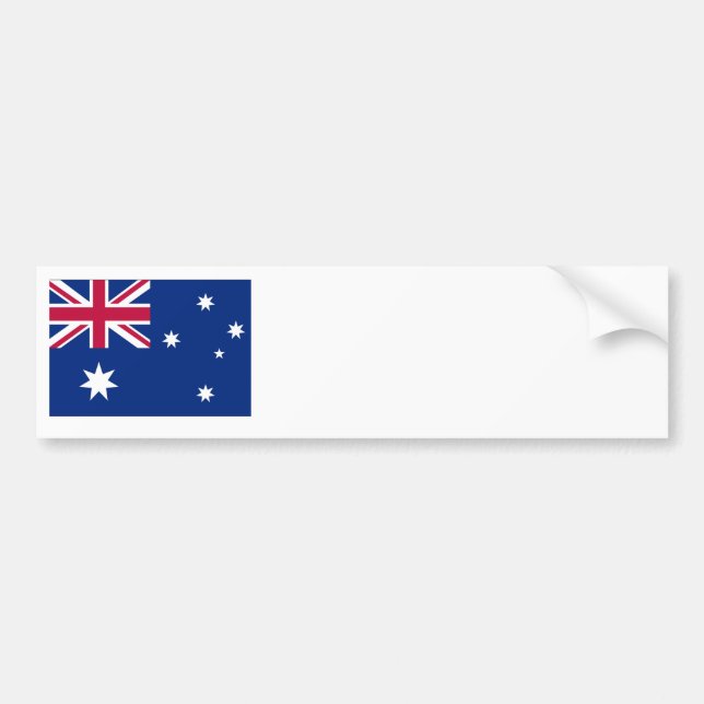 Adesivo Para Carro bandeira australiana (Frente)