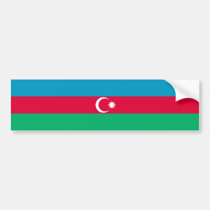 Adesivo Para Carro Bandeira Azerbaijana Patriótica