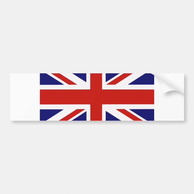 Adesivo Para Carro Bandeira britânica (Frente)