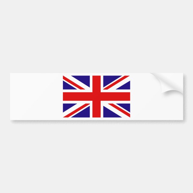 Adesivo Para Carro Bandeira BRITÂNICA (Frente)