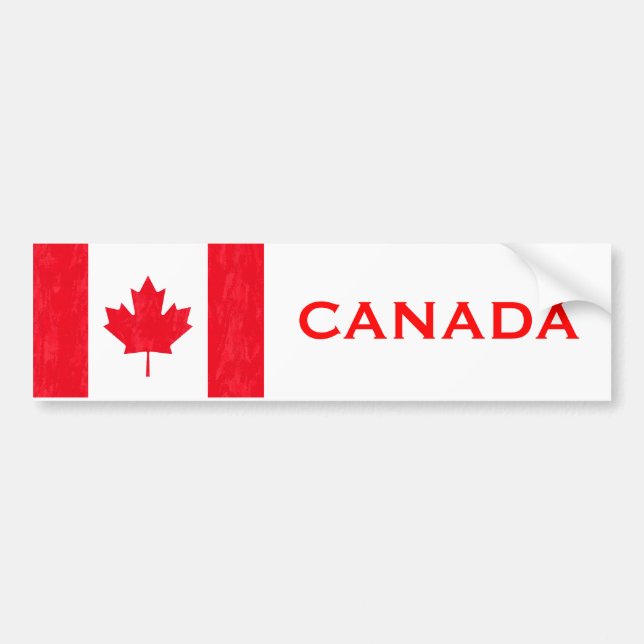 ADESIVO PARA CARRO BANDEIRA CANADENSE (Frente)