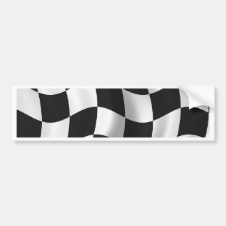 Adesivo Para Carro Bandeira chequered ondulada