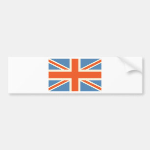 Adesivo Para Carro Bandeira clássica de Union Jack Ingleses do poste