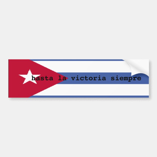 Adesivo Para Carro Bandeira cubana (Frente)